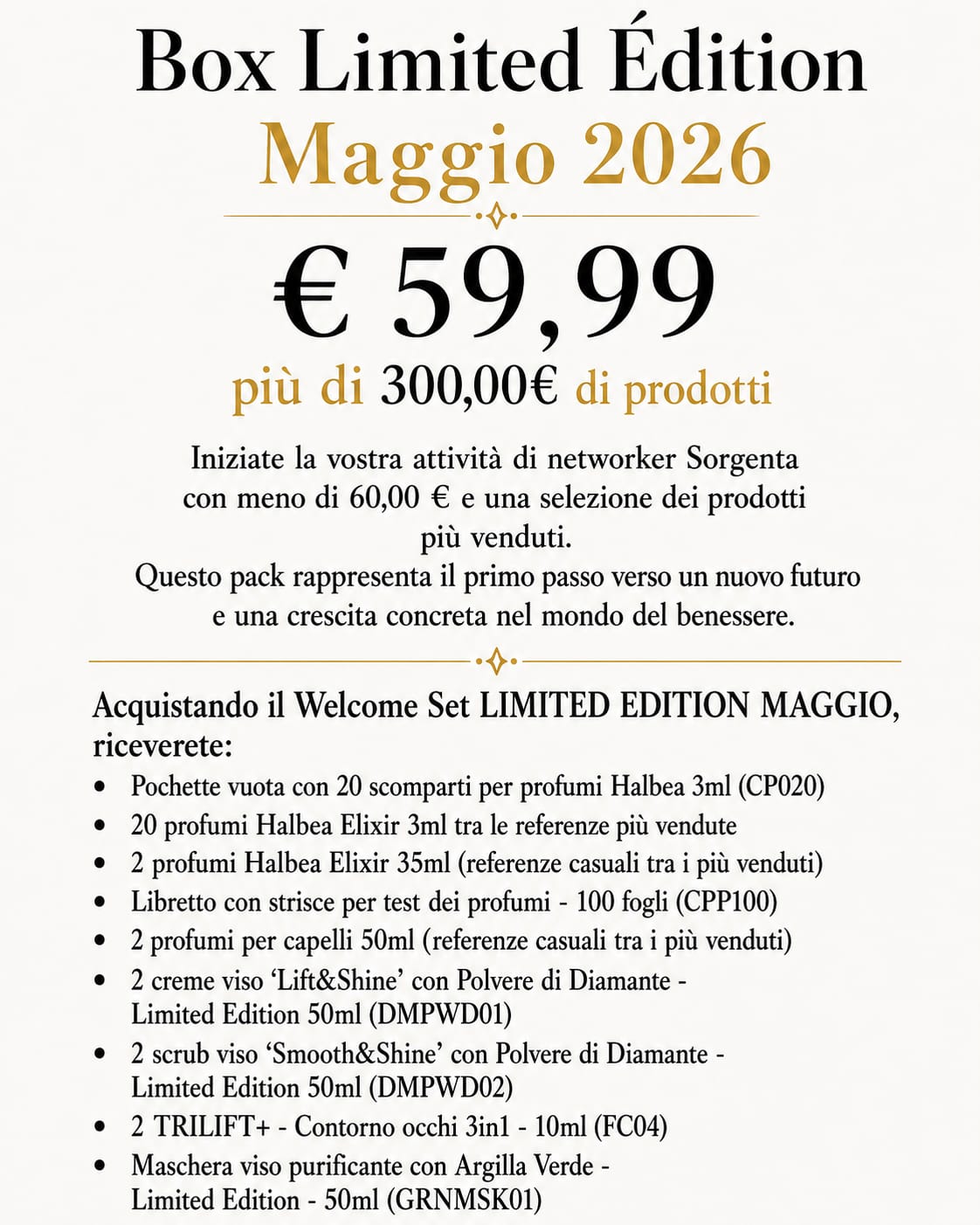 Box Limited Edition Maggio 2026